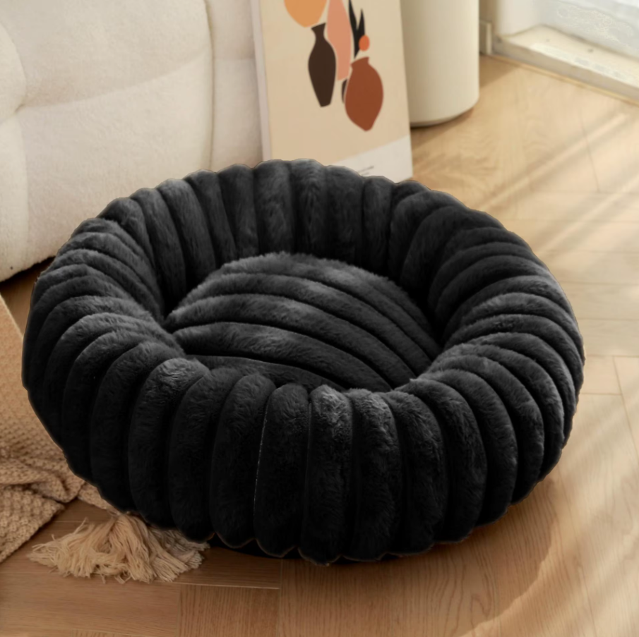 Cama Antiestrés Afelpada para Perros y Gatos | Descanso Premium MIMOPETS