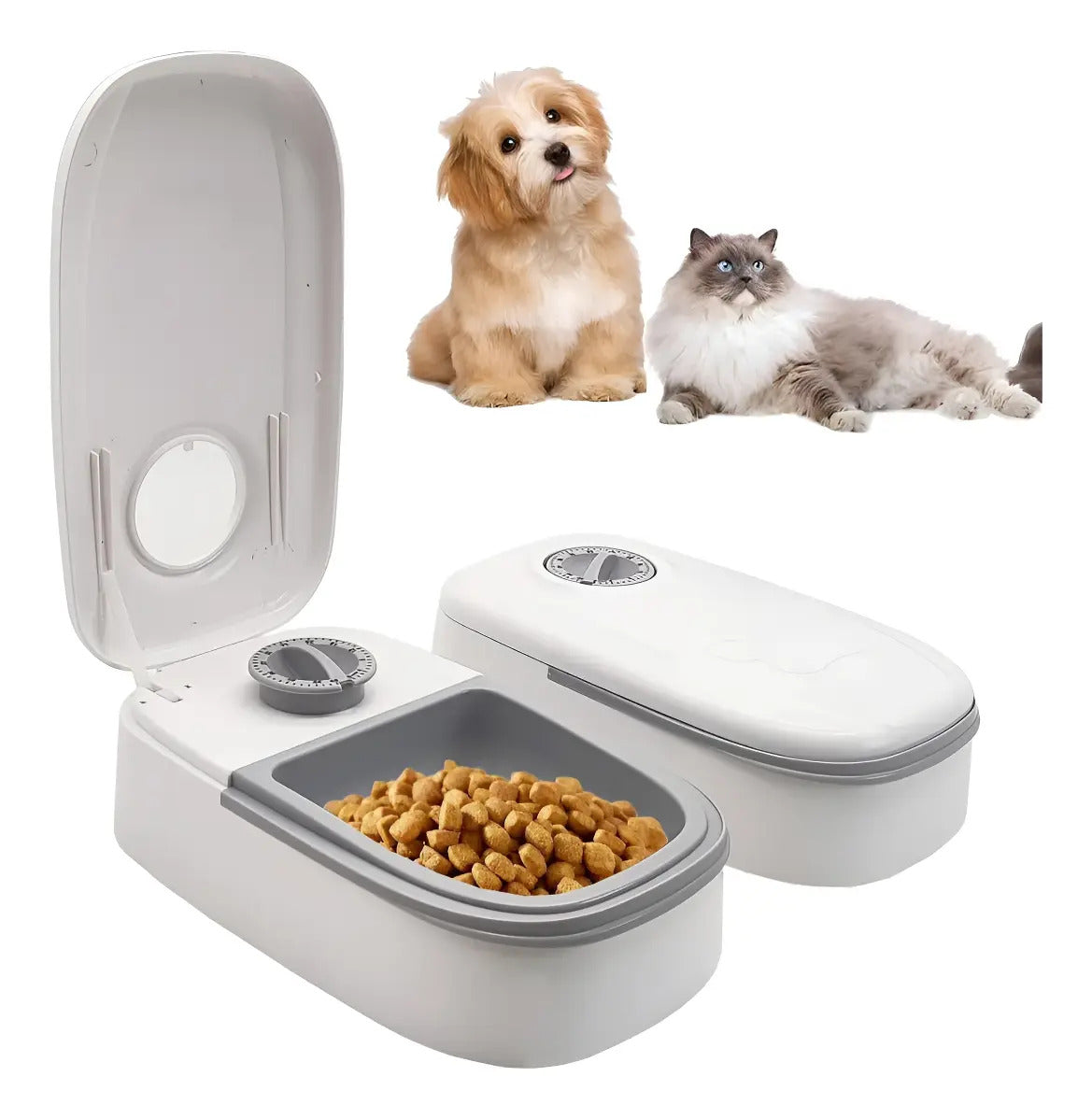 Comedero Automático para Mascotas con Temporizador hasta 48 Horas