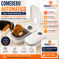 Comedero Automático para Mascotas con Temporizador hasta 48 Horas