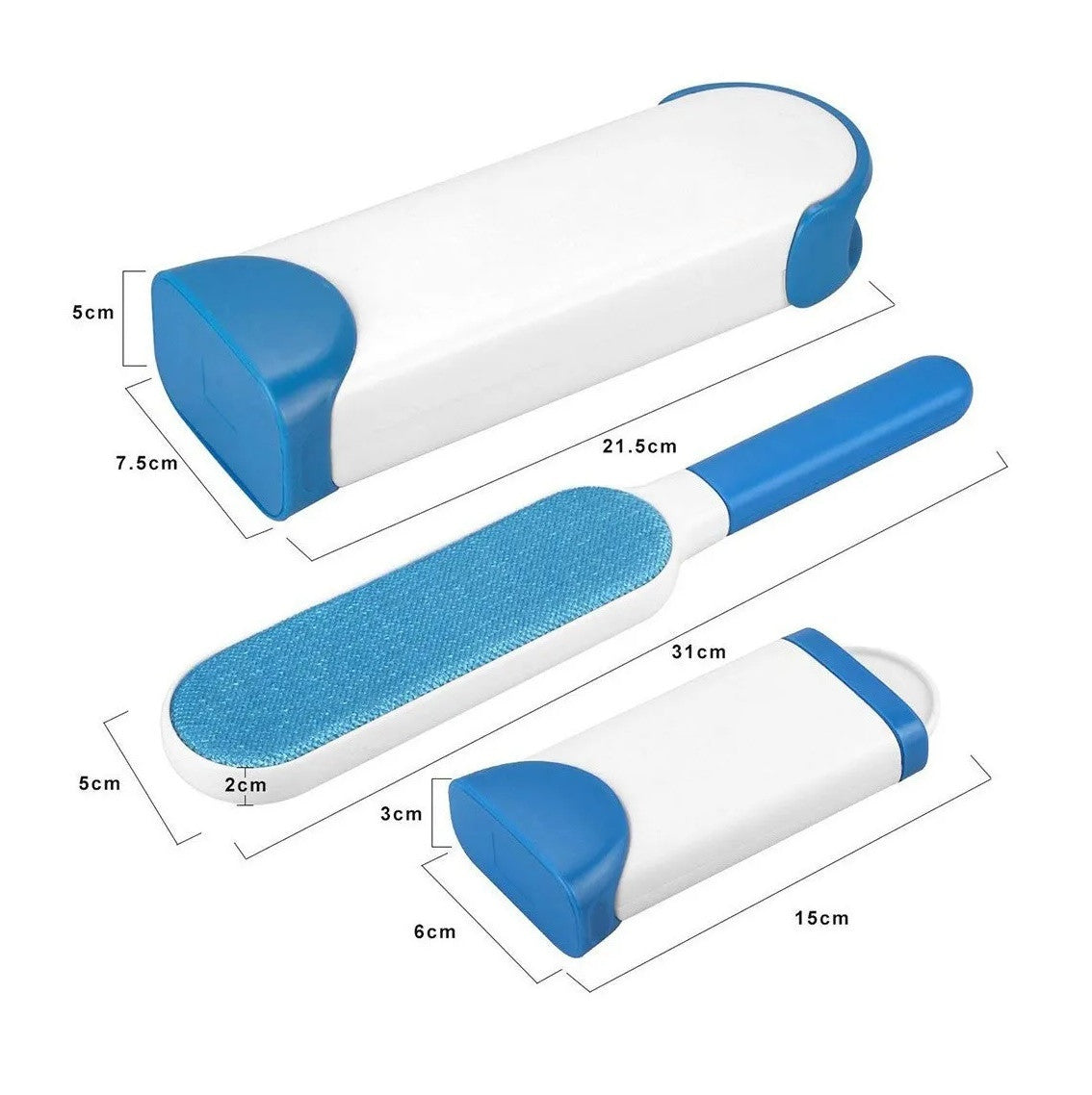 Cepillo Removedor de Pelos con Base Autolimpiante+ Mini Cepillo