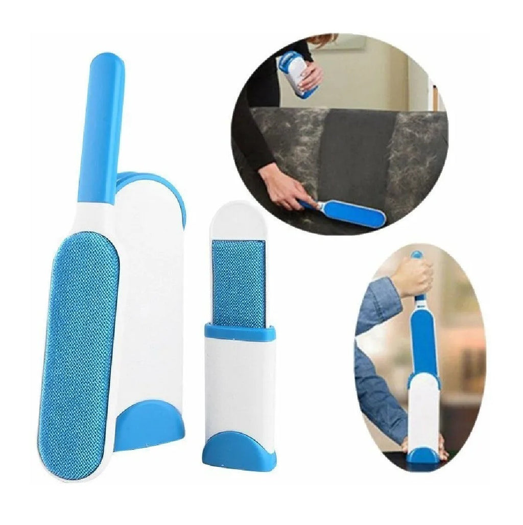 Cepillo Removedor de Pelos con Base Autolimpiante+ Mini Cepillo